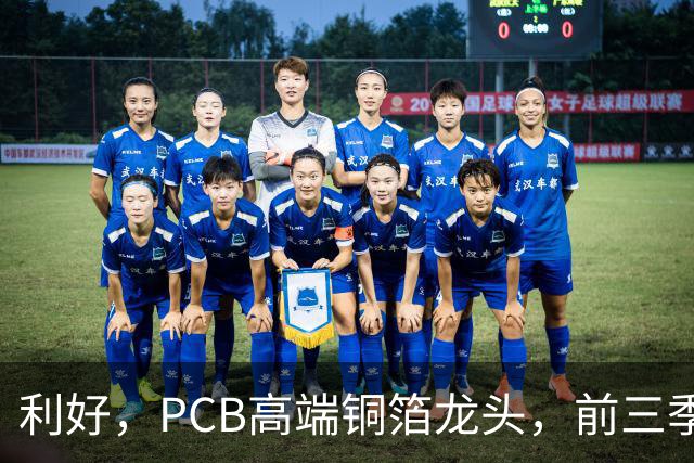 利好，PCB高端铜箔龙头，前三季度扣非净利大增近6倍